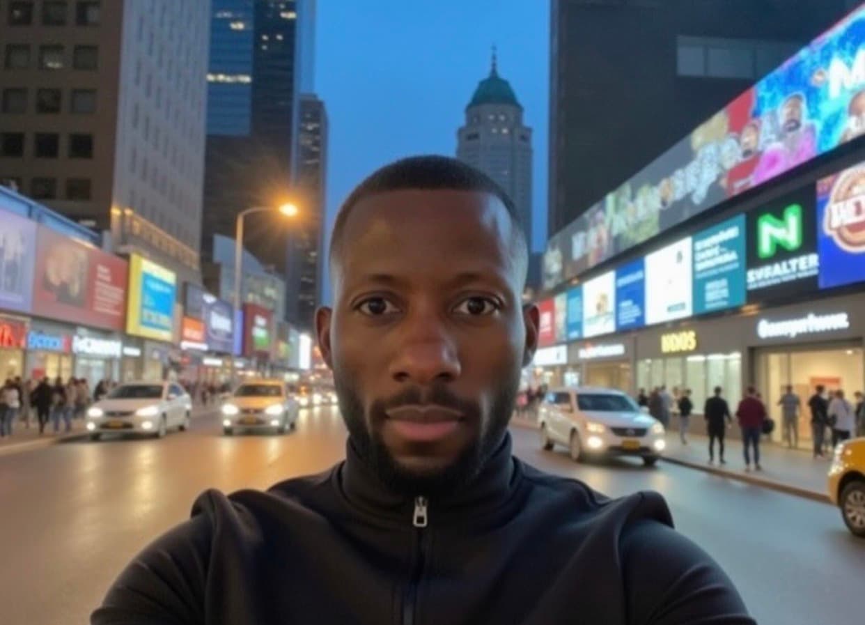 Fowobi, host of African Man Podcast